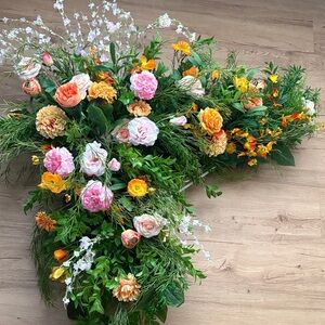 Wedding Arbor Faux Flowers